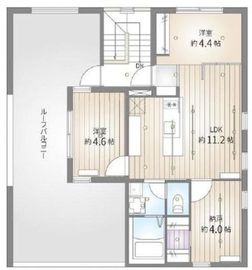 サクラスプリング清澄白河 501 間取り図