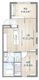サクラスプリング清澄白河 B02 間取り図