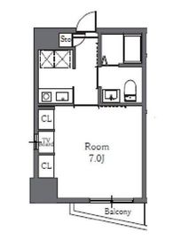 Totsu Residence Shiba (東通レジデンス芝) 505 間取り図