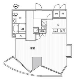 Weave Place Ueno South (ウィーヴプレイス上野サウス) 1503 間取り図