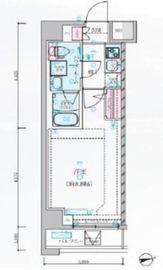 crostone川崎 8階 間取り図