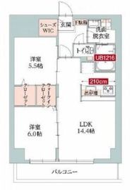 ラ・コリーヌ日吉 3階 間取り図