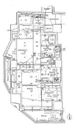 パークハウス市谷柳町 12階 間取り図