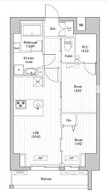 アーバンパーク押上 501 間取り図
