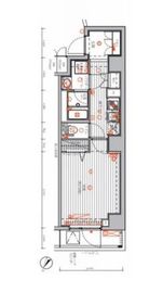 メインステージ千代田岩本町コモデ 2階 間取り図
