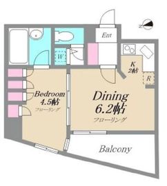 イトーピアアルファシティ池袋 9階 間取り図