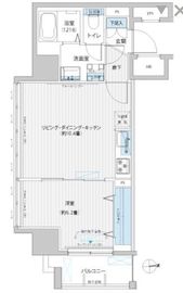 レジェンダリーガーデン赤羽イーストビュー 1103 間取り図