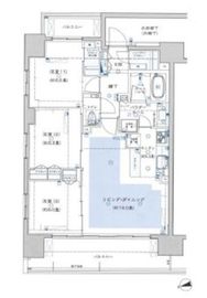シティハウスリビオ葛西駅前 13階 間取り図