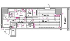 グランド・ガーラ横濱山下町 11階 間取り図