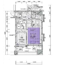 グラーサ渋谷松濤 2階 間取り図