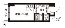 ローズウッド・ハイツ門前仲町 1315 間取り図