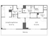 レグノ・スイート三軒茶屋 7階 間取り図