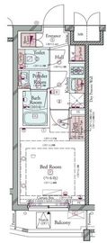 コンシェリア横濱山手 THE RESIDENCE 2階 間取り図