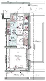 コンシェリア横濱山手 THE RESIDENCE 4階 間取り図