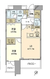 スカイズタワー＆ガーデン 37階 間取り図