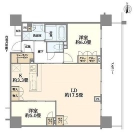 ブランズ金沢八景 7階 間取り図