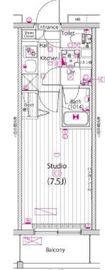 ガーラ・リバースクエア横濱南 4階 間取り図