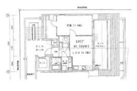 四番町セントラルシティハウス 602 間取り図