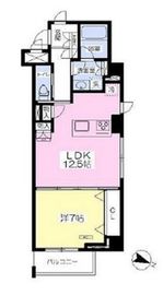 オスピタリテ神楽坂 301 間取り図