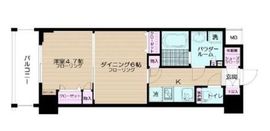 日神デュオステージ関内 7階 間取り図