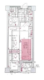 プレミスト赤坂檜町公園 2階 間取り図