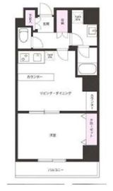 UGHD人形町 1001 間取り図