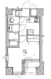 マルラニ千駄ヶ谷 102 間取り図