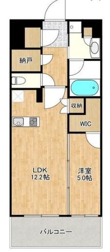 パレステージ藤沢Ⅱ 2階 間取り図