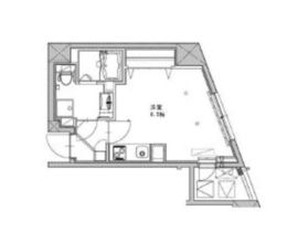 マルラニ千駄ヶ谷 401 間取り図