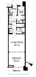 ブリリアイスト三軒茶屋ブラッサムテラス 310 間取り図