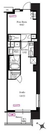 ブリリアイスト三軒茶屋ブラッサムテラス 702 間取り図