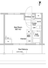 プライムアーバン西早稲田 503 間取り図