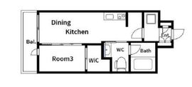 クレヴィア日本橋水天宮前HAMACHO RESIDENCE 3階 間取り図