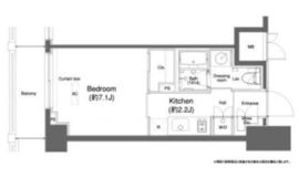 プラウドフラット横浜 504 間取り図