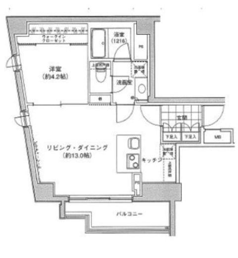 プライマル大泉学園 305 間取り図
