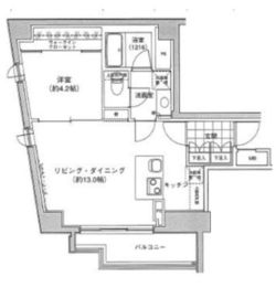 プライマル大泉学園 305 間取り図