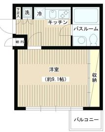 JOYCE広尾 105 間取り図