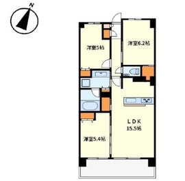 プラウドシティ小竹向原 4階 間取り図
