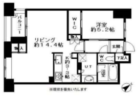 藤和シティホームズ武蔵小山駅前 12階 間取り図