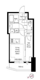 343 RESIDENCE KOURAKUEN (343レジデンス後楽園) 302 間取り図