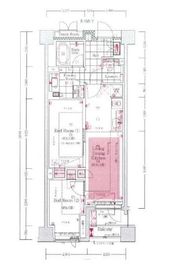 プレミスト赤坂檜町公園 1階 間取り図