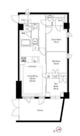 343 RESIDENCE KOURAKUEN (343レジデンス後楽園) 101 間取り図