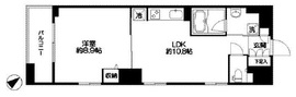 ルクレ新川レジデンス 307 間取り図