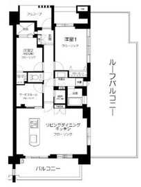 グランドメゾン杉並シーズン 8階 間取り図