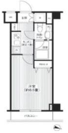 グランハイツ東中野 312 間取り図