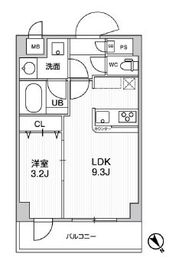 アルファコート曳舟3 101 間取り図