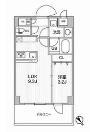 アルファコート曳舟3 304 間取り図