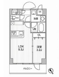 アルファコート曳舟3 202 間取り図