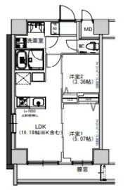 S-RESIDENCE千住大橋 (エスレジデンス千住大橋) 901 間取り図