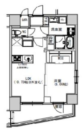 S-RESIDENCE千住大橋 (エスレジデンス千住大橋) 304 間取り図